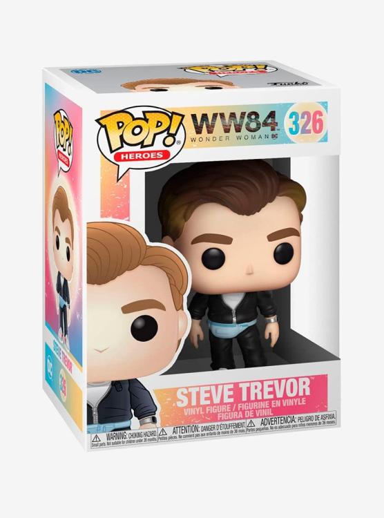 Funko Pop ! Dc Heroes Ww1984 - (326) Steve Trevor - Stautuetta Vinyl Figure 9Cm