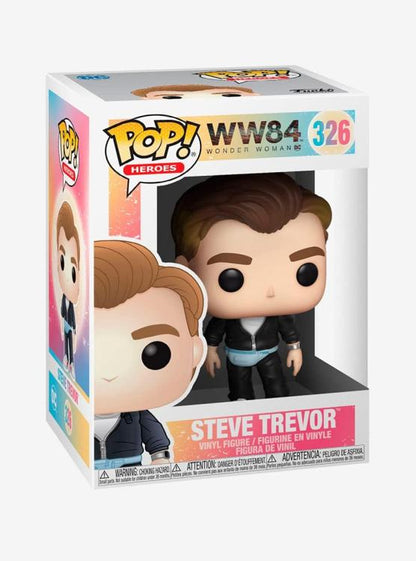 Funko Pop ! Dc Heroes Ww1984 - (326) Steve Trevor - Stautuetta Vinyl Figure 9Cm