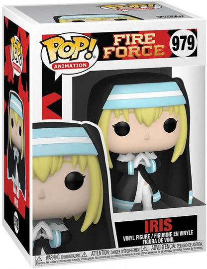 Funko Pop Animation Fire Force Iris (979) Vinyl Figure Anime Manga Da Collezione