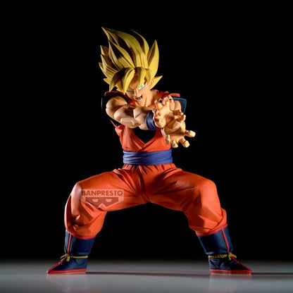 Banpresto Grandista Dragon Ball Z: Son Goku Super Saiyan Statua Da Collezione - Figure 26cm PVC