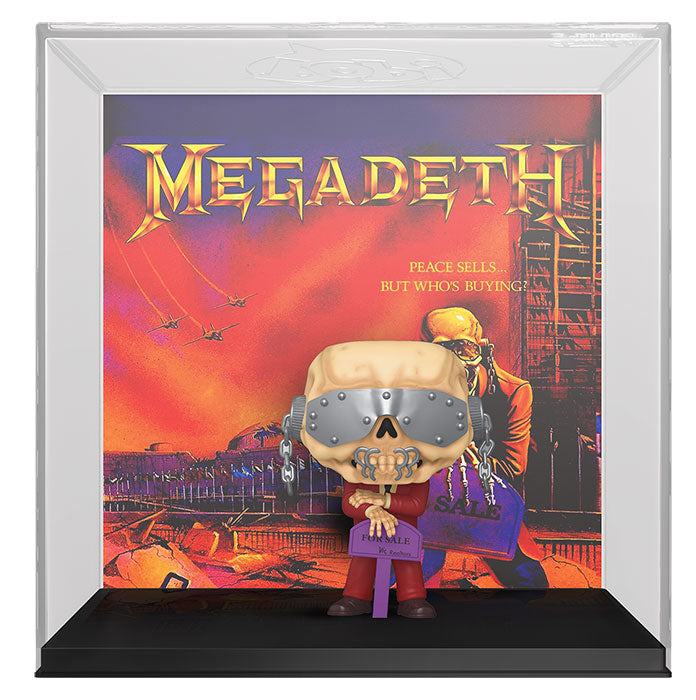 Funko Pop ! Rocks  Albums - Megadeth (61) Megadeth Vinyl Figure Rock Skull