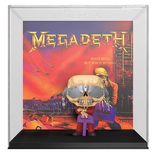 Funko Pop ! Rocks  Albums - Megadeth (61) Megadeth Vinyl Figure Rock Skull