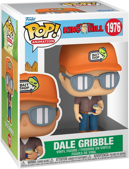Funko Pop ! Animation - King Of The Hill (1976) Dale Gribble Vinyl Figure 9cm