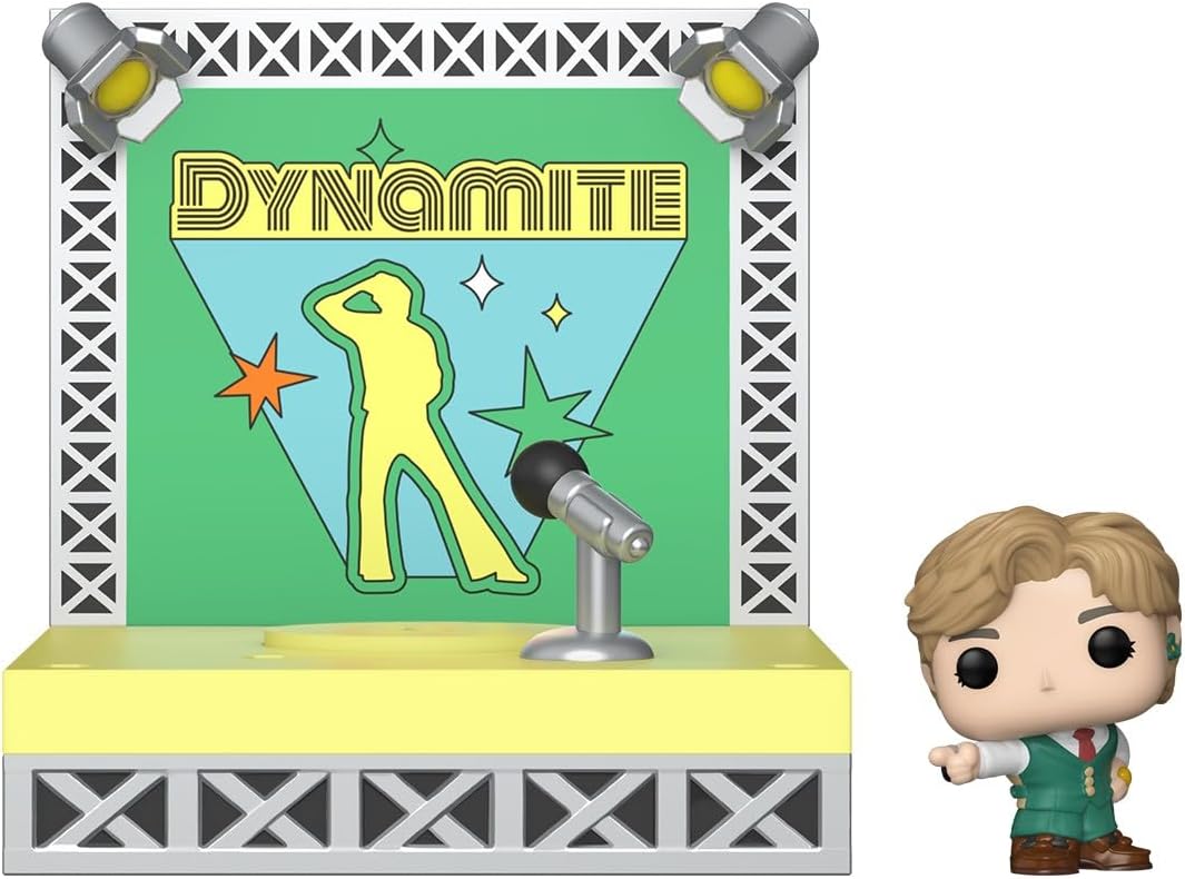 Funko Bitty Pop! Stages BTS: V (Dynamite) Mini Vinyl Figure 3cm Da Collezione