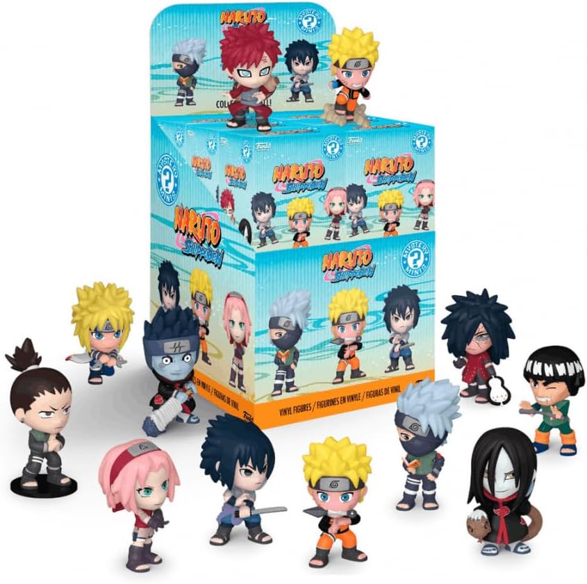 Funko Mystery Minis: Naruto Shippuden (1pz Random) Mini Figure Da Collezione