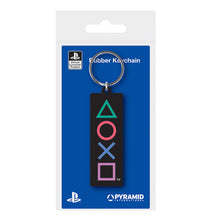 Pyramid Portachiavi Playstation (Forme) - Keychain In Gomma