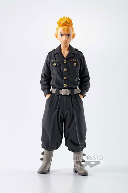 Banpresto Tokyo Revengers Figure Takemichi Hanagaki 16cm Anime PVC