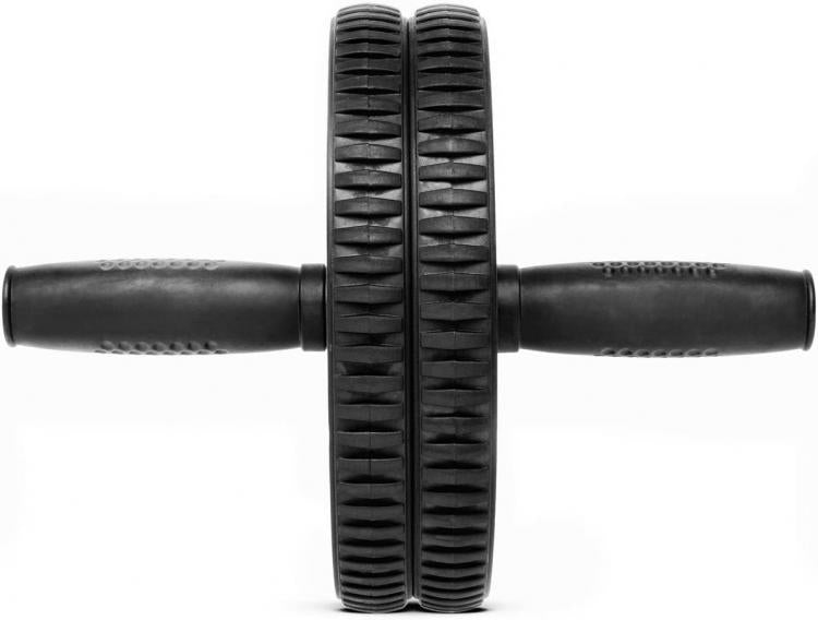 Fitlover Ruota Addominali Diametro 17Cm Giallo/Rosso Petto Flessioni Glutei