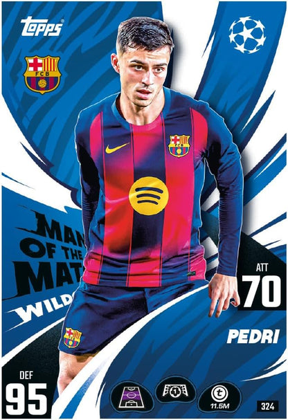 Topps Match Attax UEFA Champions League 2025/26 Gladiators Centurions Mega Tin Box Carte Calcio