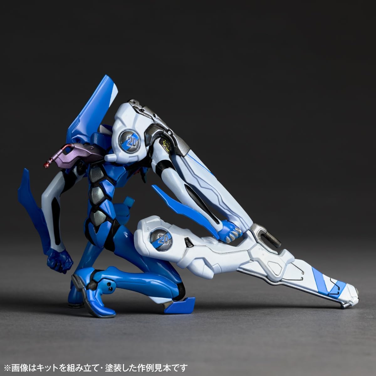 Kaiyodo Artpla Sculpture Works: Evangelion Unit-01 | Unit-02 | Unit-00 – Kai Interception In Tokyo-3 Model Kit Figure 12cm