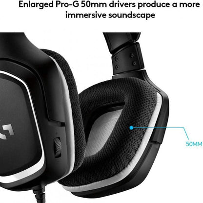 Logitech Cuffie Gaming G332 Special Edition Pc Xbox One Ps4 Nintendo Switch Nero