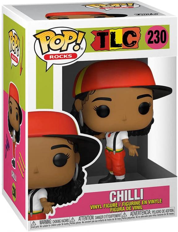 Funko Pop Rocks Tlc Chilli 230 - Vinyl Figure Statuetta Rock Da Collezione 9 Cm