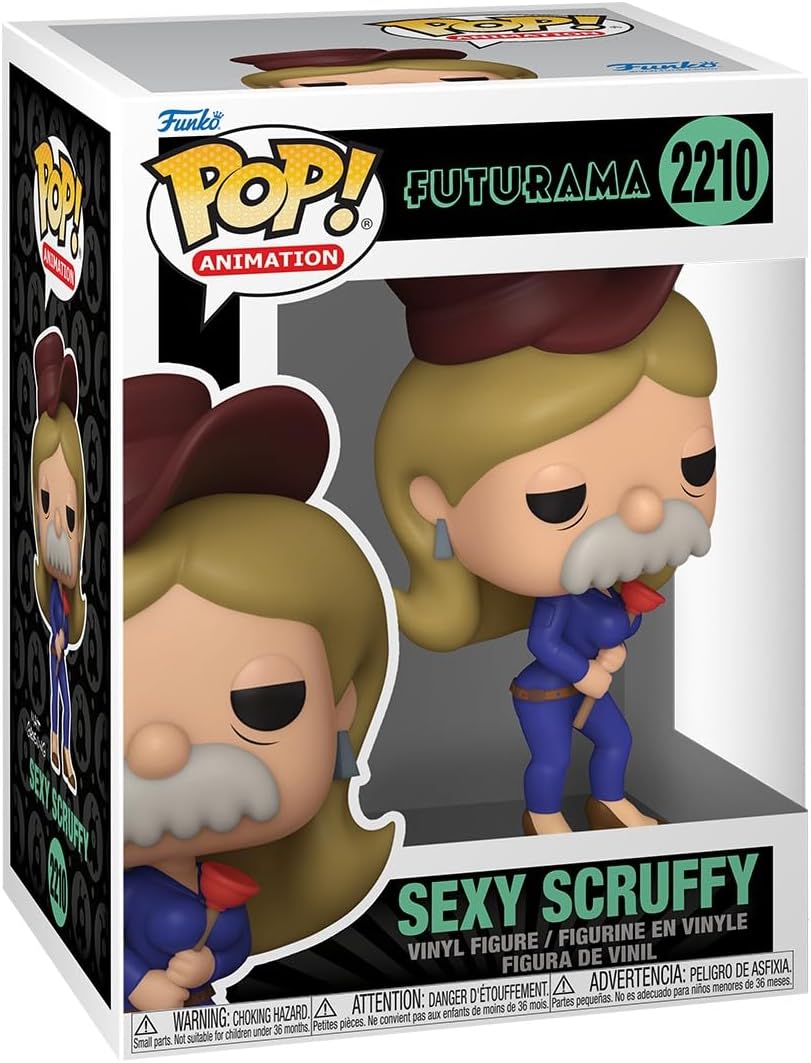 Funko Pop! Animation: Futurama (2210) Sexy Scruffy - Vinyl Figure 9cm (Preordine)