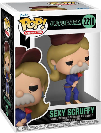 Funko Pop! Animation: Futurama (2210) Sexy Scruffy - Vinyl Figure 9cm (Preordine)