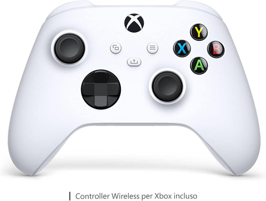 Microsoft Console Xbox Series S 512Gb Gilded Hunter bundle Vers. Digitale White
