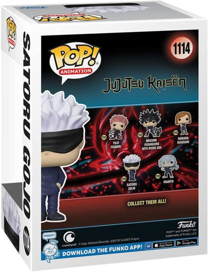 Funko Pop ! Animation Jujutsu Kaisen - (1114) Gojo Vinyl Figure 9Cm Nuovo