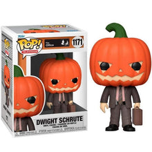 Funko Pop Tv The Office 1171 Dwight Schrute Pumpkinhead Testa Di Zucca Statuetta