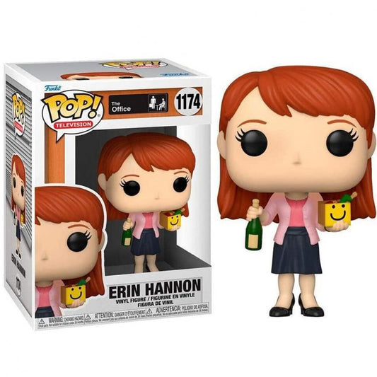Funko Pop Tv The Office 1174 Erin W/Happy Box E Champagne Statuetta Vinyl Figure