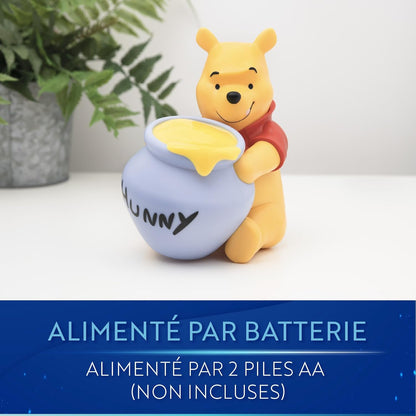 Paladone Lampada Disney Winnie The Pooh Con Vaso Luce Notturna Portatile