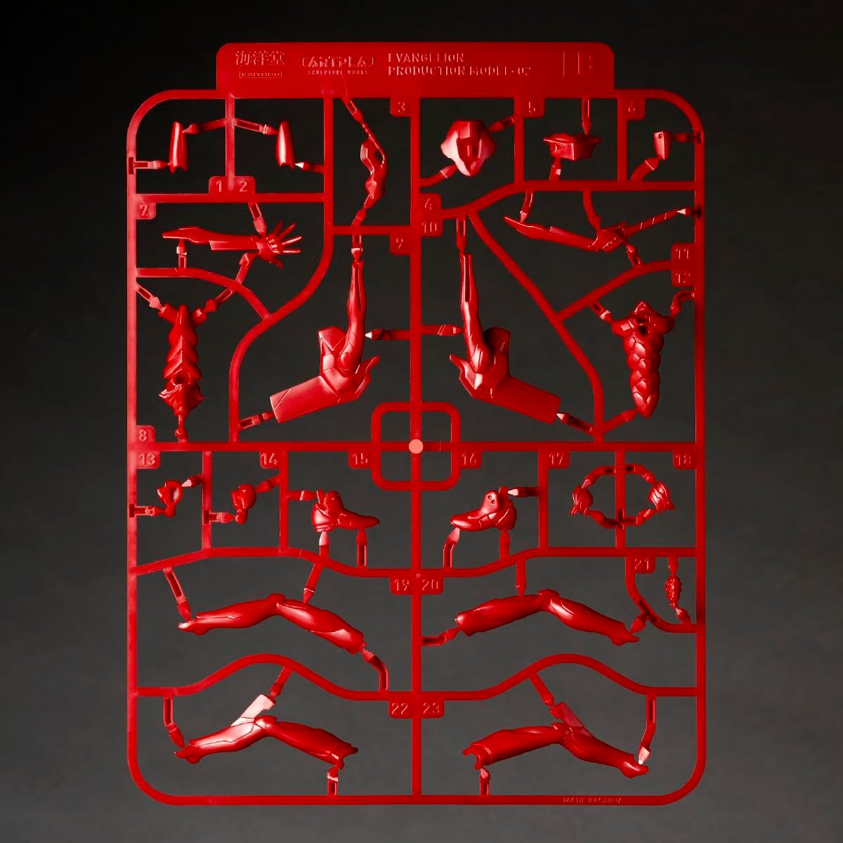 Kaiyodo Artpla Sculpture Works: Evangelion Unit-01 | Unit-02 | Unit-00 – Kai Interception In Tokyo-3 Model Kit Figure 12cm