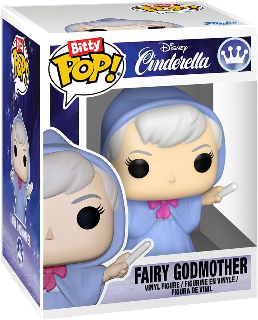 Funko ! Bitty Pop Display ! Bitty Box - Disney Cenerentola Castle Cinderella