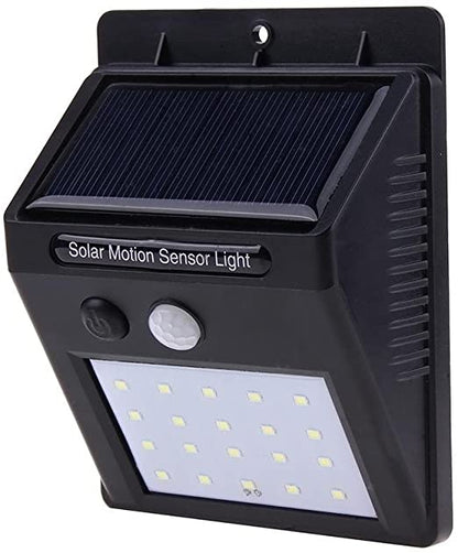 2x Faro Lampada Solare Da Esterno Giardino Faretto Fotovoltaico Sensore 4 LED