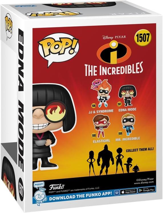 Funko Pop ! Disney Pixar The Incredibles 20Th -(1507) Edna Mode Gli Incredibili