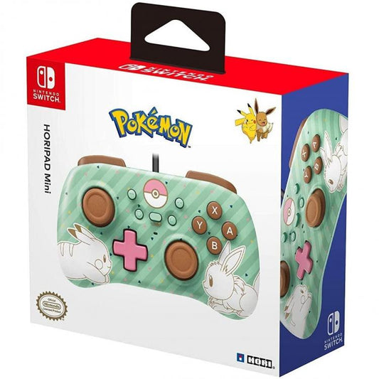 Hori Controller Horipad Mini Pad Pikachu Eevee Pokemon Joystick Nintendo Switch