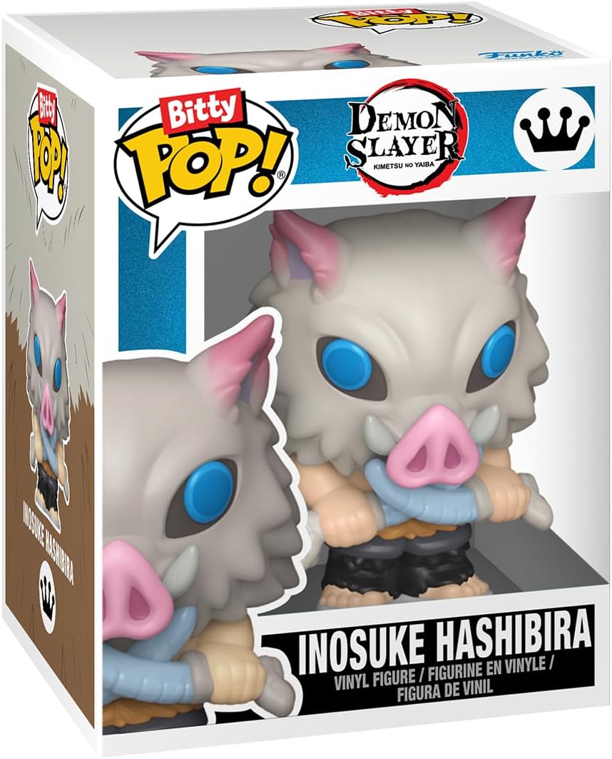 Funko Bitty Pop! Demon Slayer (4 Pack) w/ Bitty Display Chase Edition - Mini Vinyl Figure 2cm