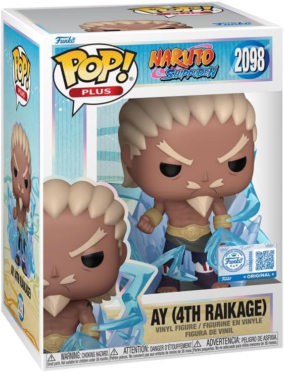 Funko Pop! Plus: Naruto Shippuden (2098) Ay (4th Raikage) Special Edition - Vinyl Figure 9cm