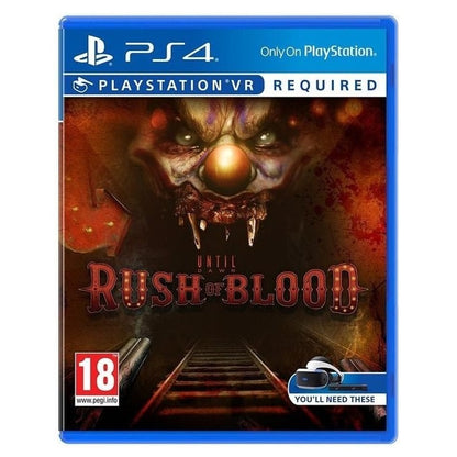 Until Dawn - Rush Of Blood VR Ps4 Gioco Multilingua Playstation 4 Nuovo