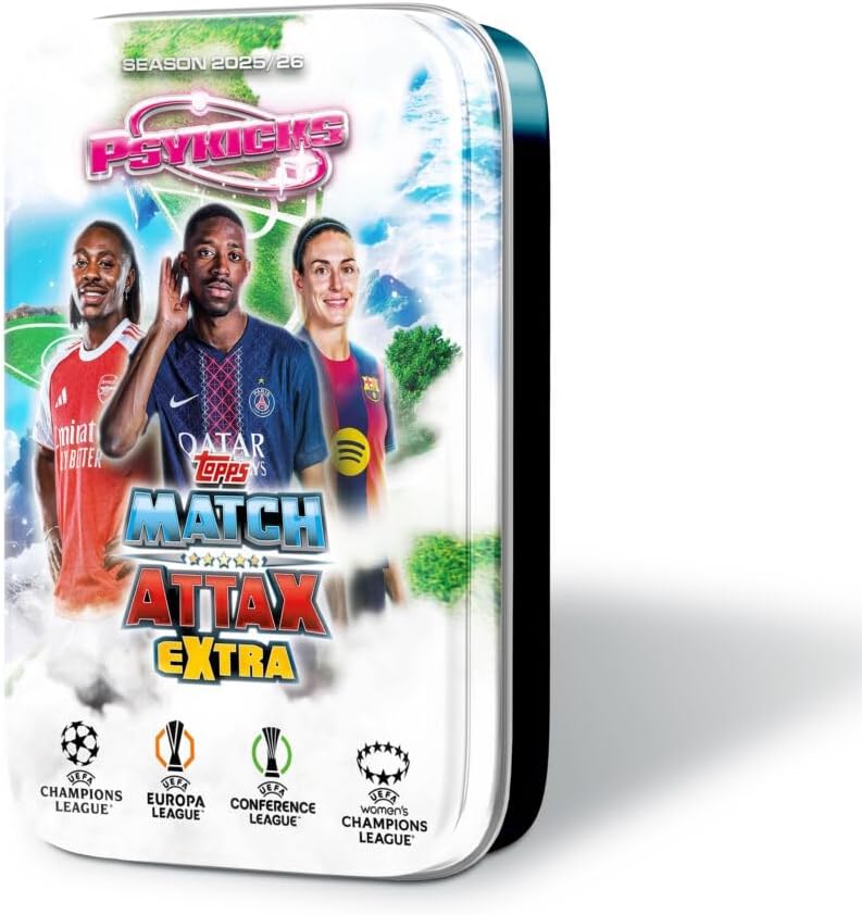 Topps Match Attax Extra 2025 / 2026 Mega Tin Carte UEFA Champions League