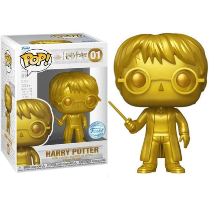 Funko Pop ! Harry Potter (01) Harry Potter Gold Special Edition Vinyl Figure 9Cm