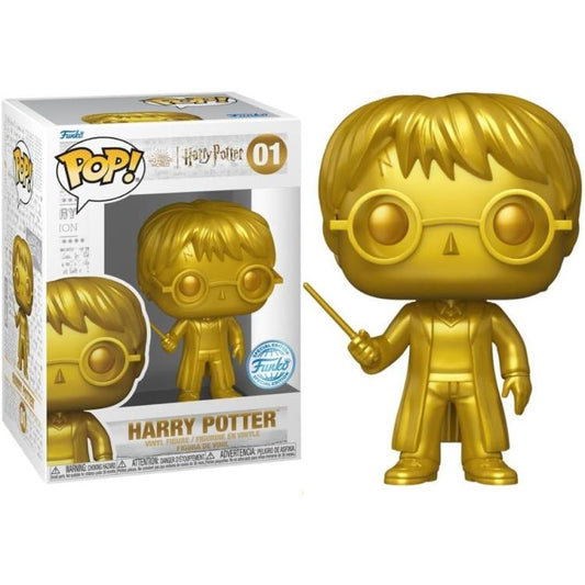 Funko Pop ! Harry Potter (01) Harry Potter Gold Special Edition Vinyl Figure 9Cm