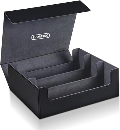 EVORETRO - Magnetic Deck Box PortaCarte - (Accessori Carte Da Collezione) TCG CCG
