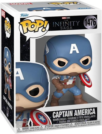 Funko Pop Marvel - The Infinity Saga (1476) - Captain America Vinyl Figure 9Cm