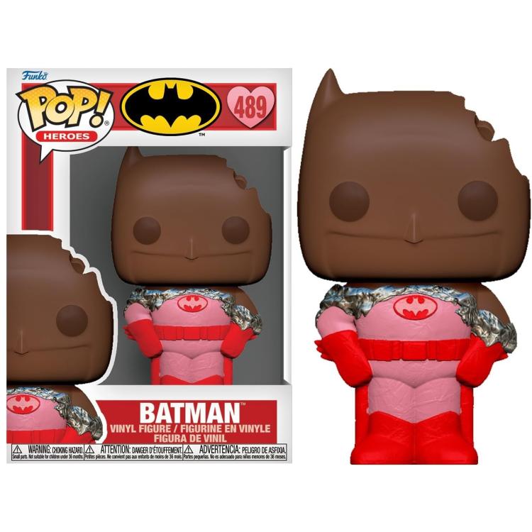 Funko Pop! Heroes (489) Batman Val Choc Vinyl Figure 9Cm Statuetta Collezionismo