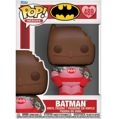 Funko Pop! Heroes (489) Batman Val Choc Vinyl Figure 9Cm Statuetta Collezionismo