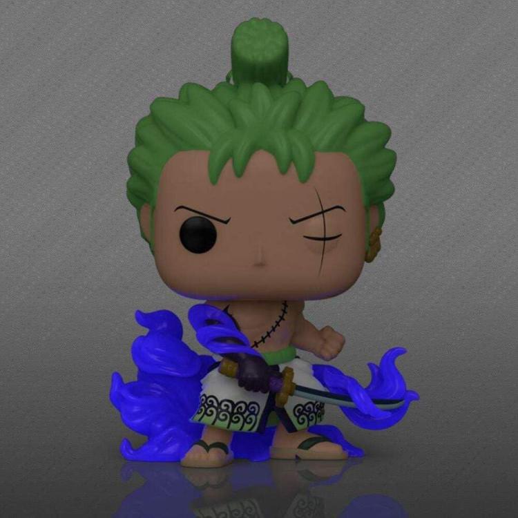 Funko Pop ! Animation - One Piece (1288) Zoro W / Enma Figure Special Gitd 9Cm