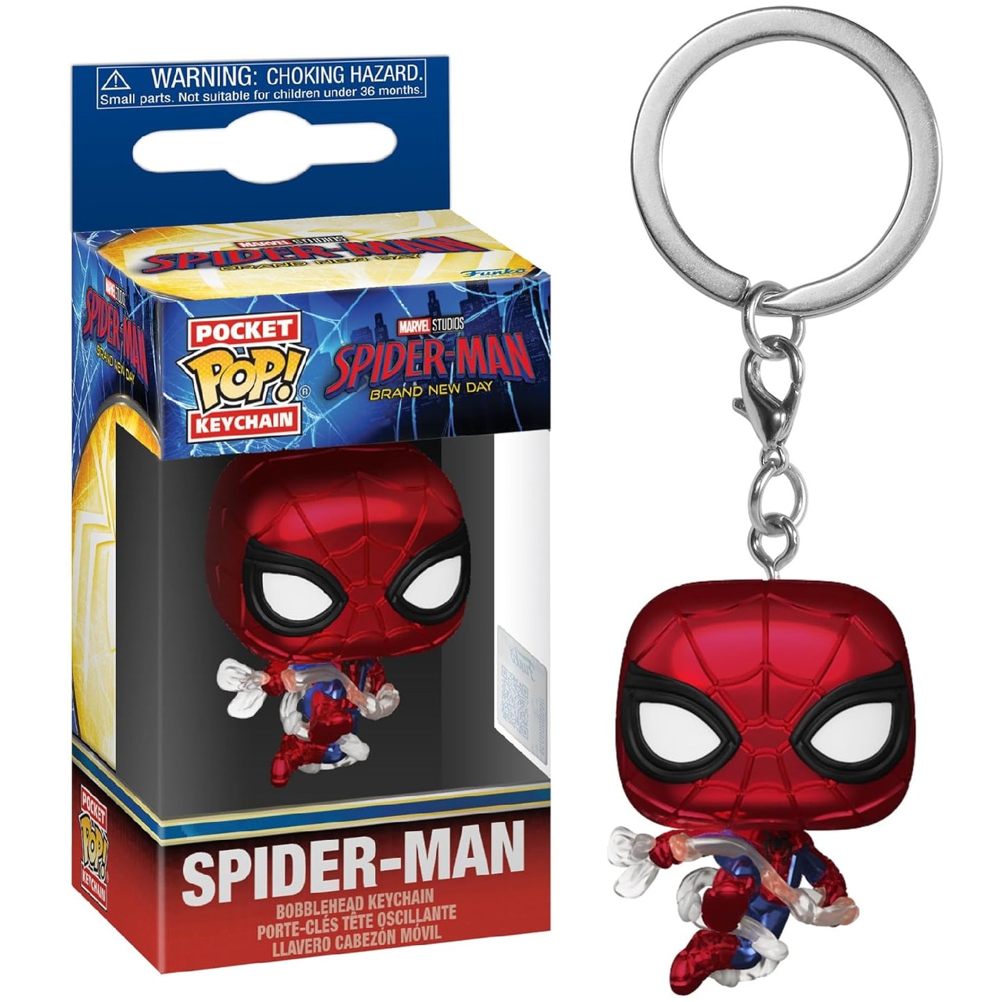 Funko Pocket Pop! Keychain Marvel: Spider-Man Brand New Day - MT Figure 4cm