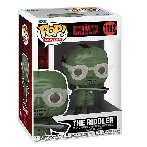 Funko Pop Dc Comics The Batman (2022) - 1192 The Riddler Vinyl Figure Statuetta