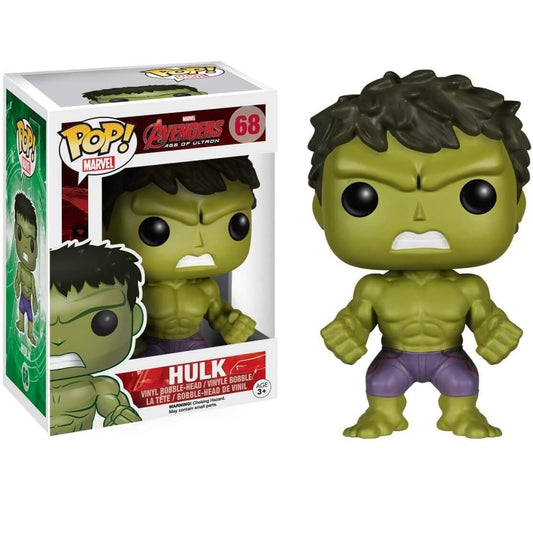 Funko Pop ! Marvel - Avengers Age of Ultron (68) Hulk Vinyl Figure 9cm