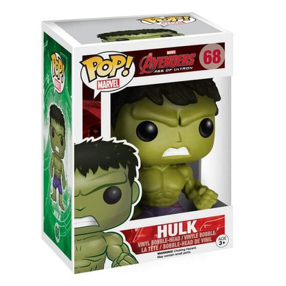 Funko Pop ! Marvel - Avengers Age of Ultron (68) Hulk Vinyl Figure 9cm