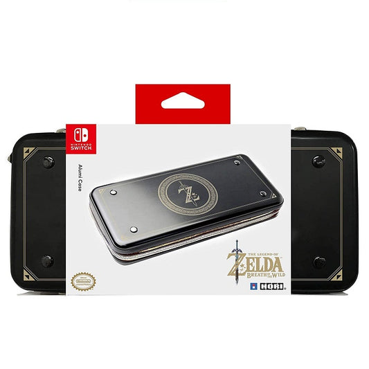 CUSTODIA PROTETTIVA IN METALLO HORI ZELDA UFFICIALE NINTENDO SWITCH NUOVO NERO