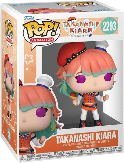 Funko Pop! Animation: Hololive Production (2293) Takanashi Kiara - Vinyl Figure 9cm
