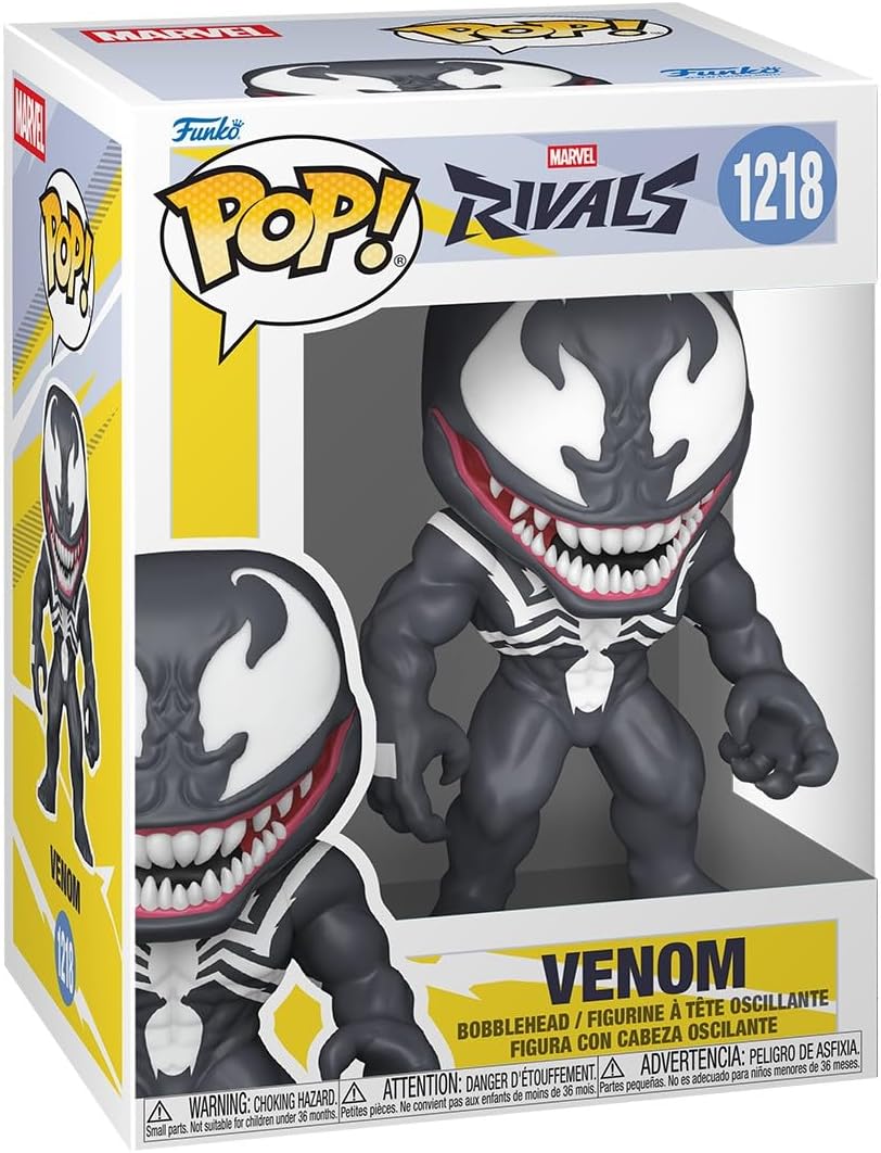 Funko Pop! Marvel Rivals (1218) Venom - Bobblehead Vinyl Figure 9cm