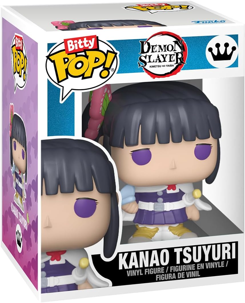 Funko Bitty Pop! Demon Slayer (4 Pack) w/ Bitty Display Chase Edition - Mini Vinyl Figure 2cm