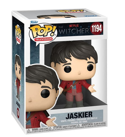 Funko Pop The Witcher 1194 Jaskier Vinyl Netflix Action Figure Statuetta Nuovo