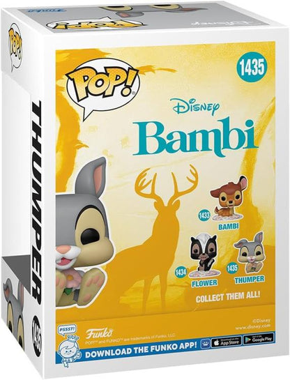 Funko Pop ! Disney Classic Bambi - (1435) Thumper Vinyl Figure Tamburino 9Cm