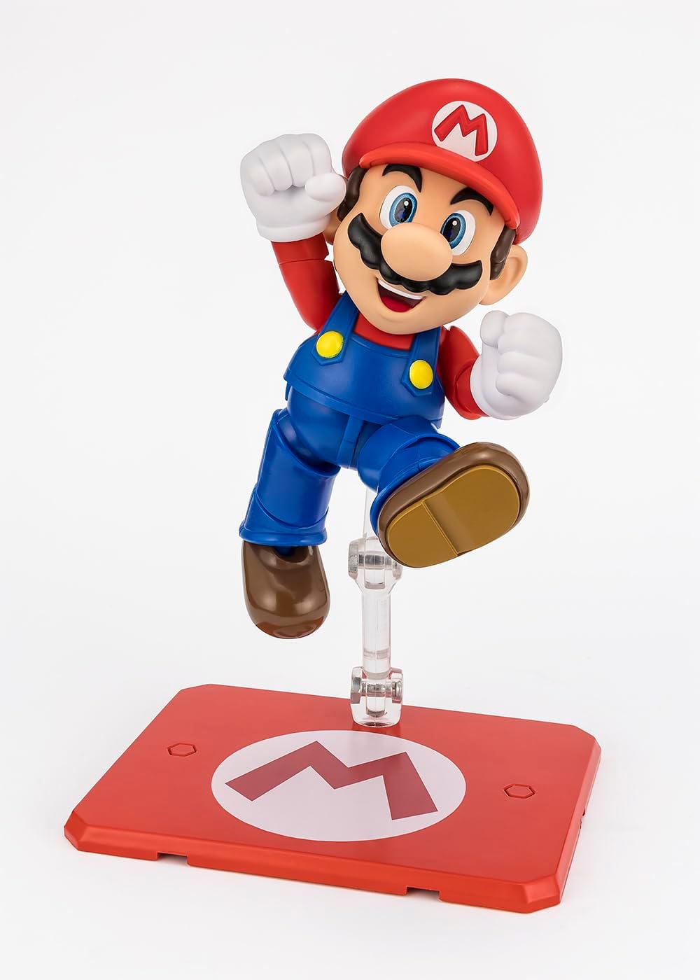 Bandai Namco S.H. Figuarts: Mario (Super Mario) - Figure Articolata 16cm Tamashi Nations